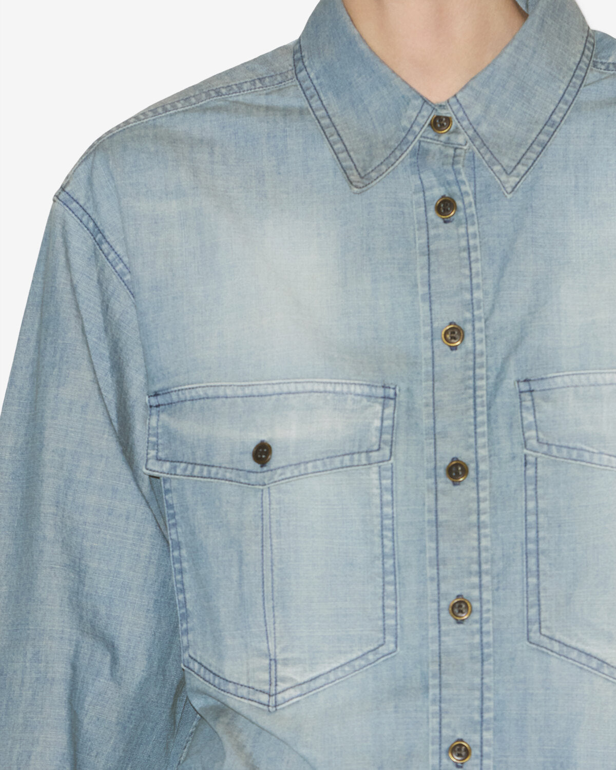Hemd ovelia Woman Blau 4