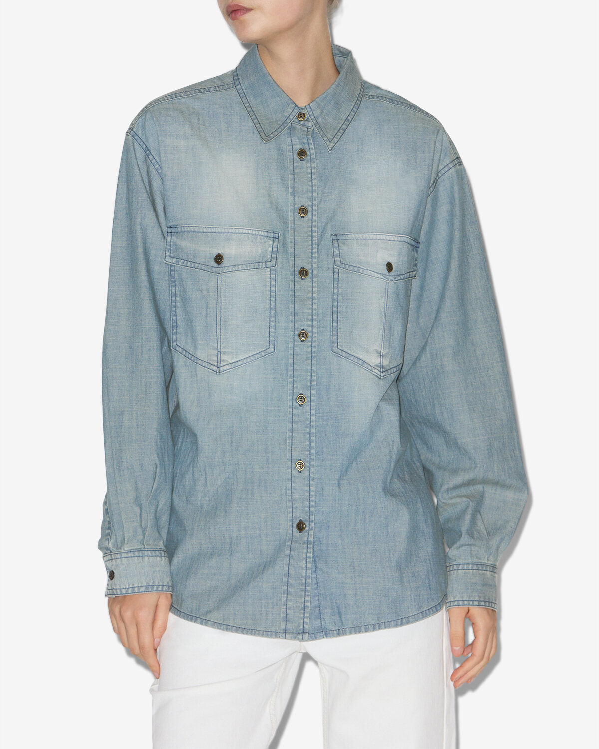 Hemd ovelia Woman Blau 4