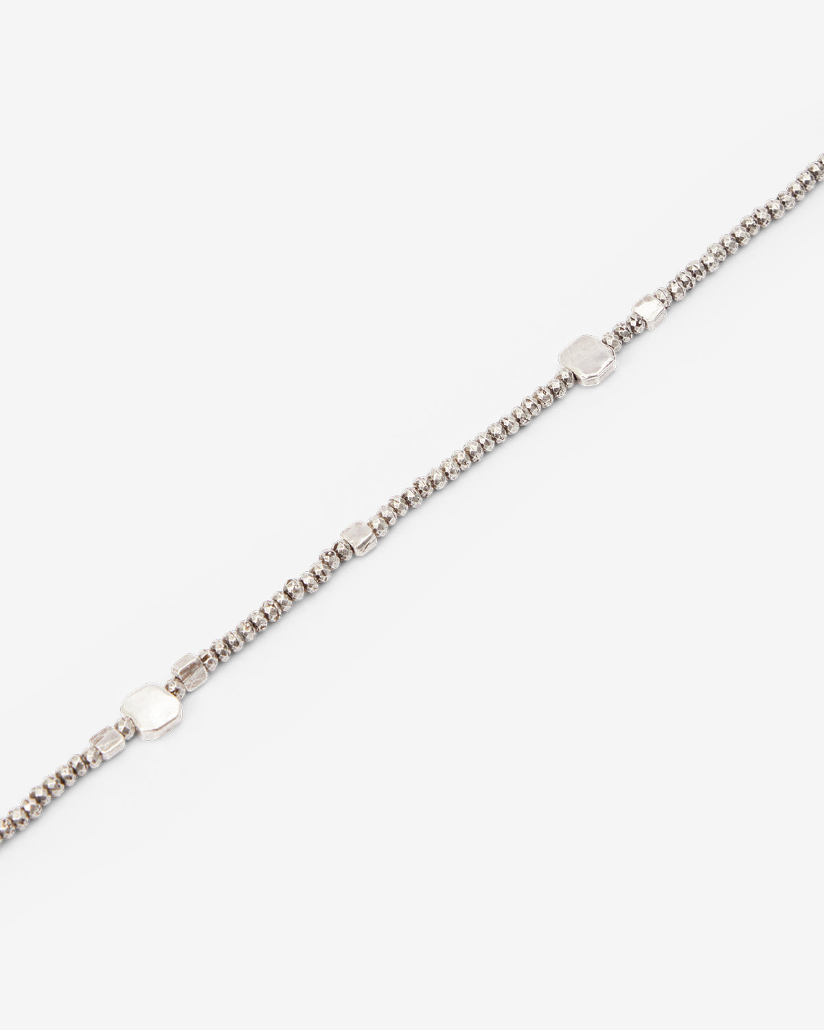 Collar gary de cuentas - Plata - Man - 2