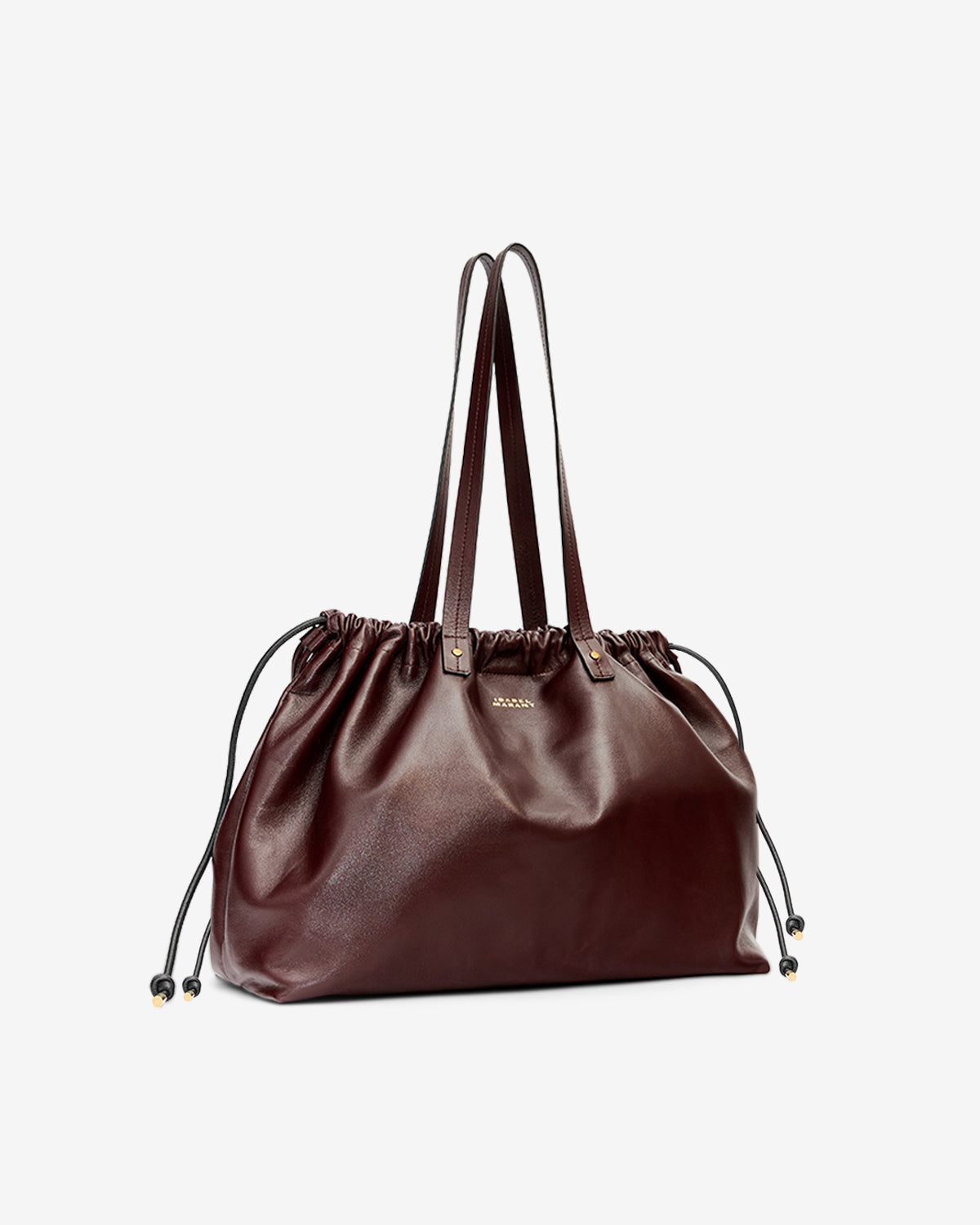 Silven e/w 페이턴트 가죽 토트백 - 보르도 - Woman - 4