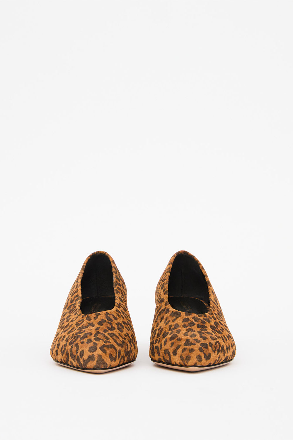 Ebisa プリント入り カーフスエードレザー製 パンプス - Leopard - Woman - 4