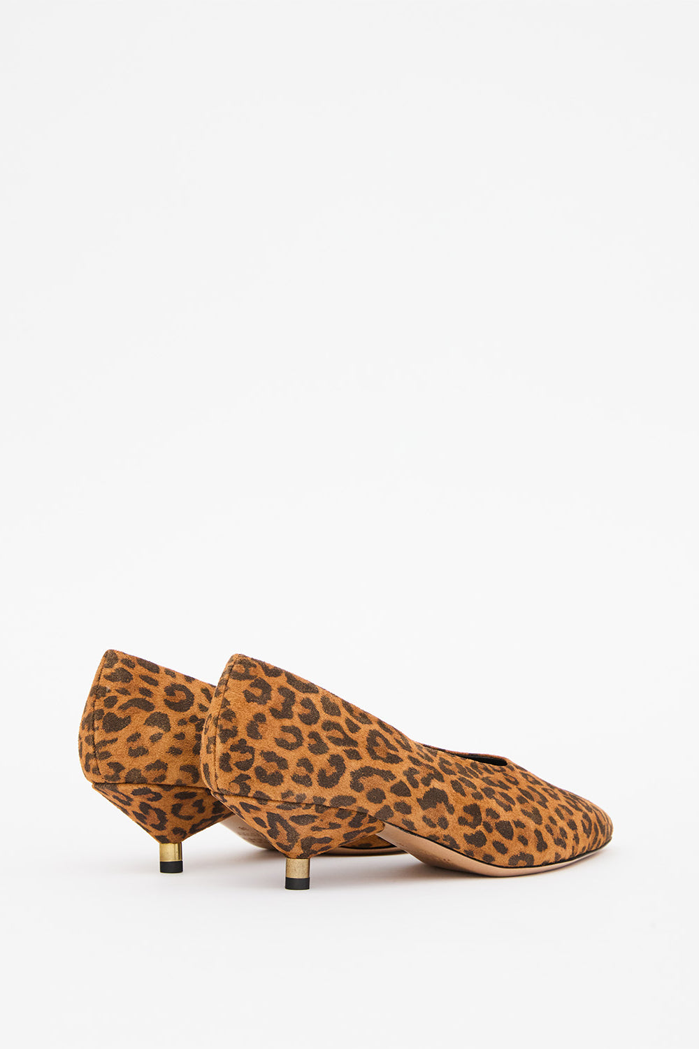 Ebisa プリント入り カーフスエードレザー製 パンプス - Leopard - Woman - 2
