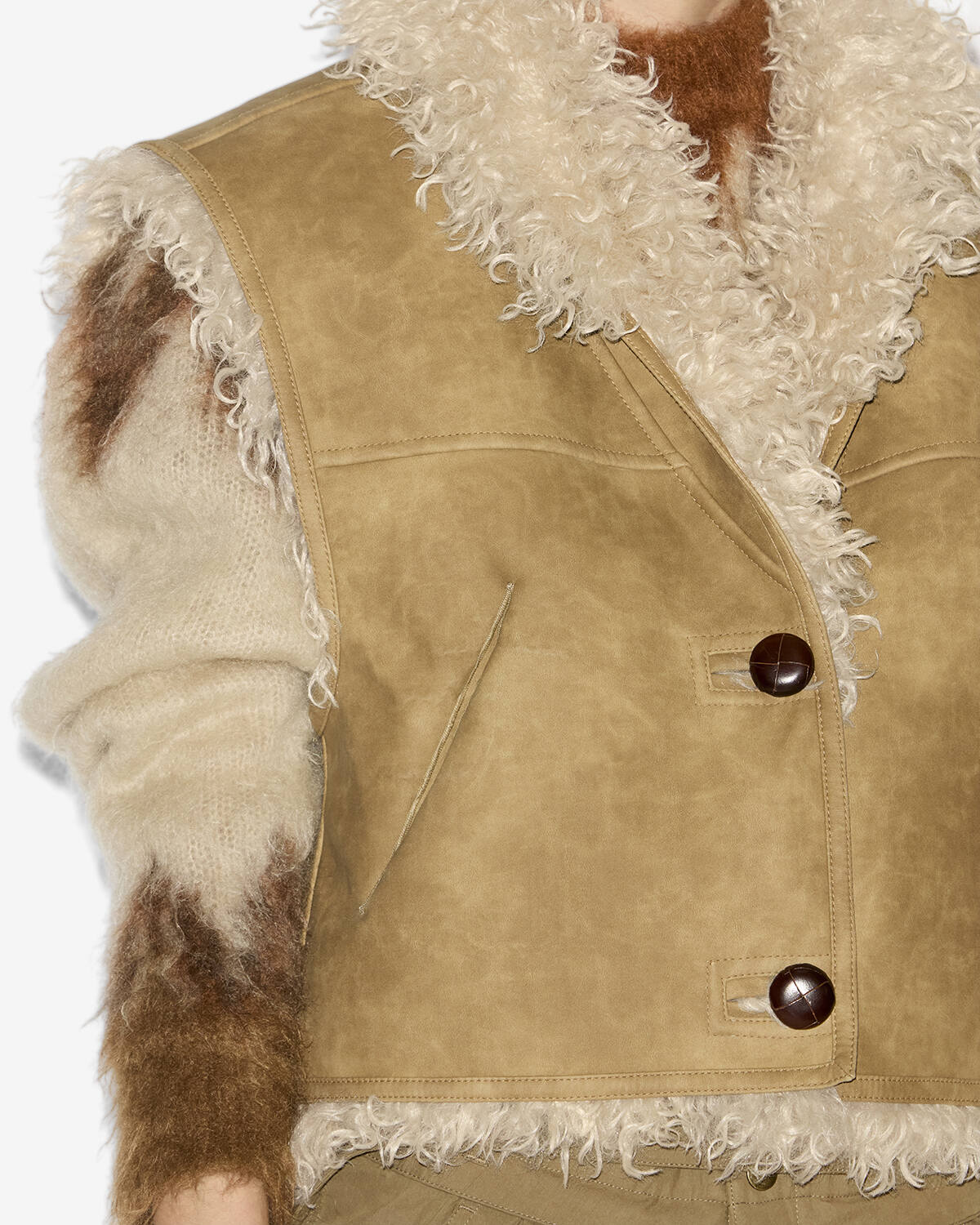 Clara vest Woman Taupe 4