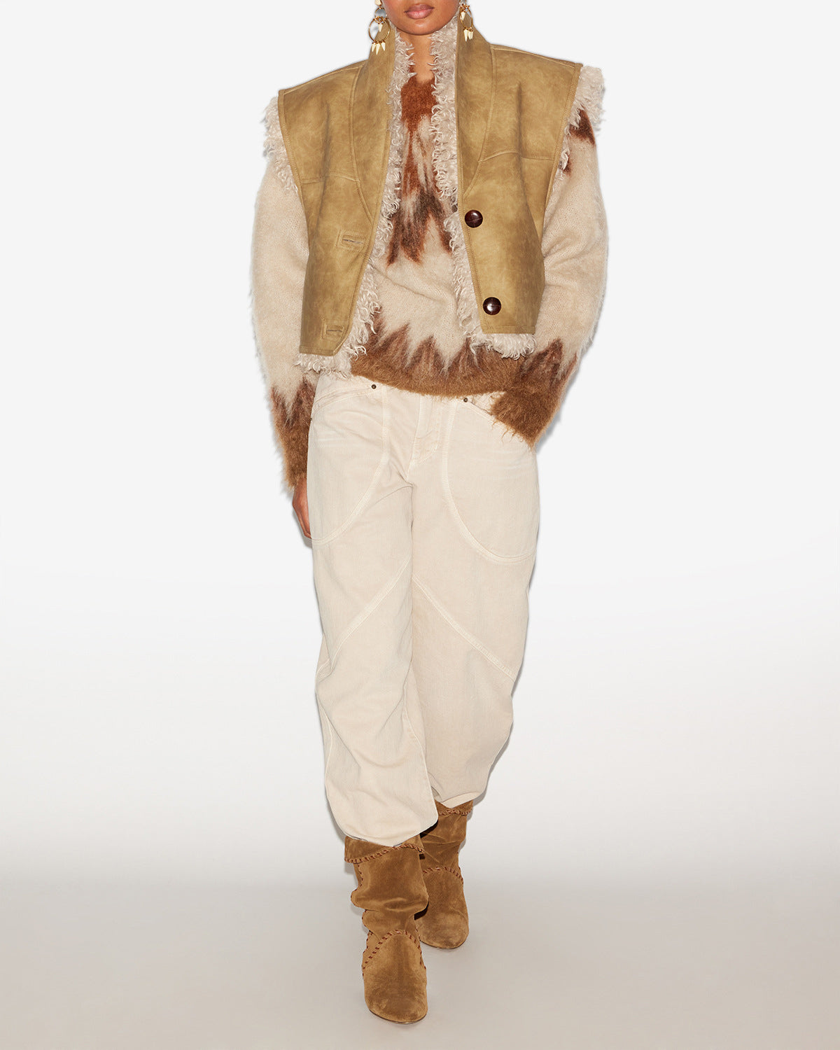 Clara vest Woman Taupe 4