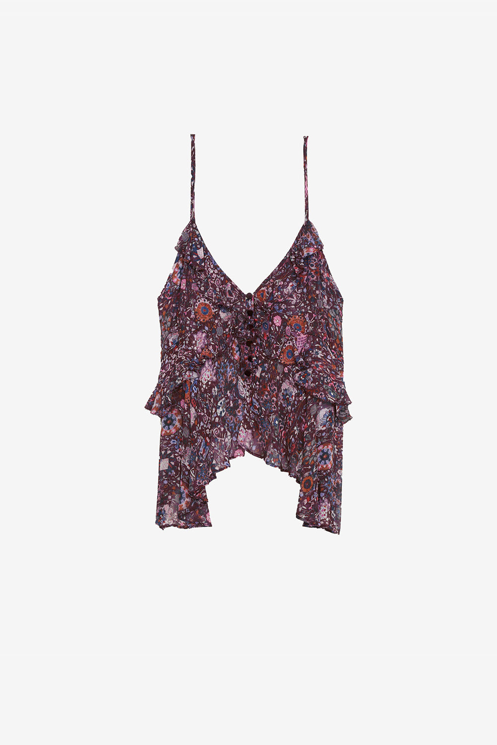 Top de tiras briara - Plum - Woman - 1