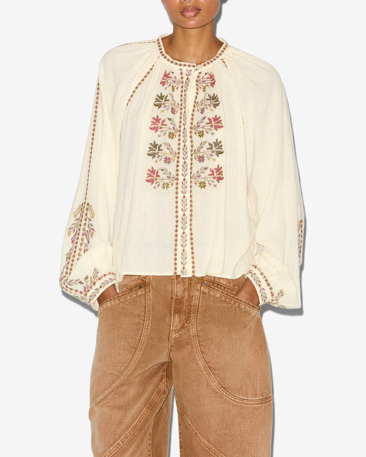 Lynne blouse Woman Ecru 4