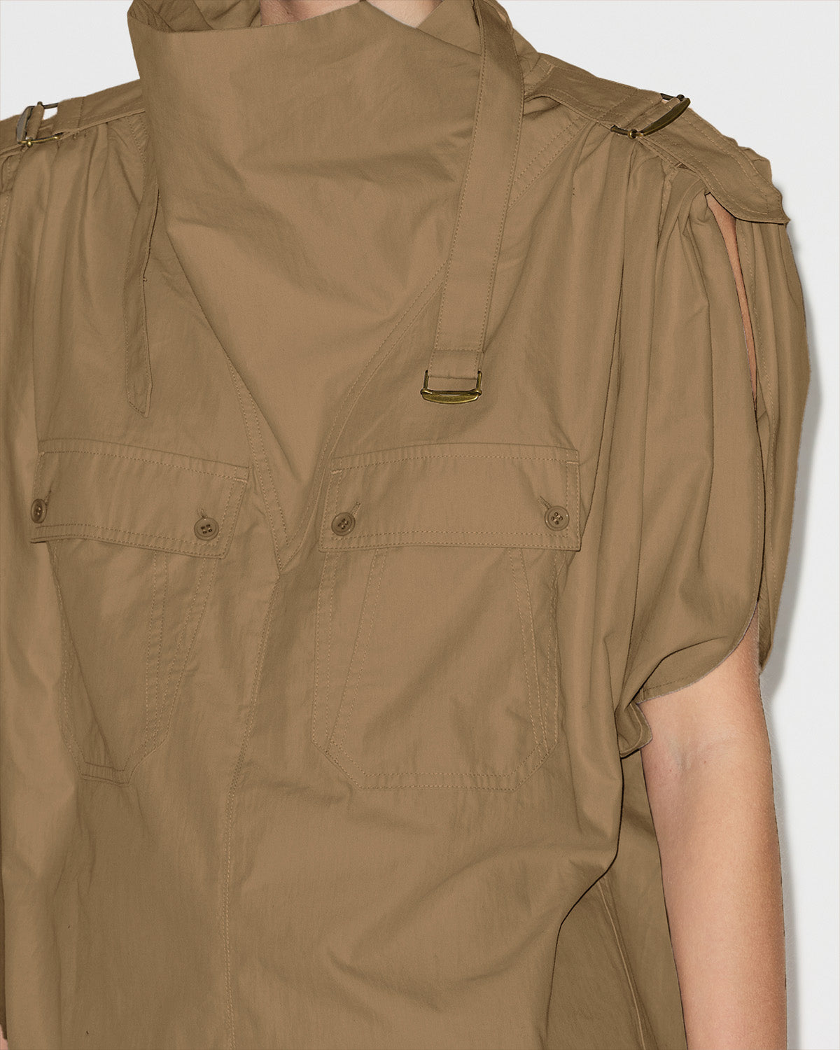 Nemia top Woman Khaki 2