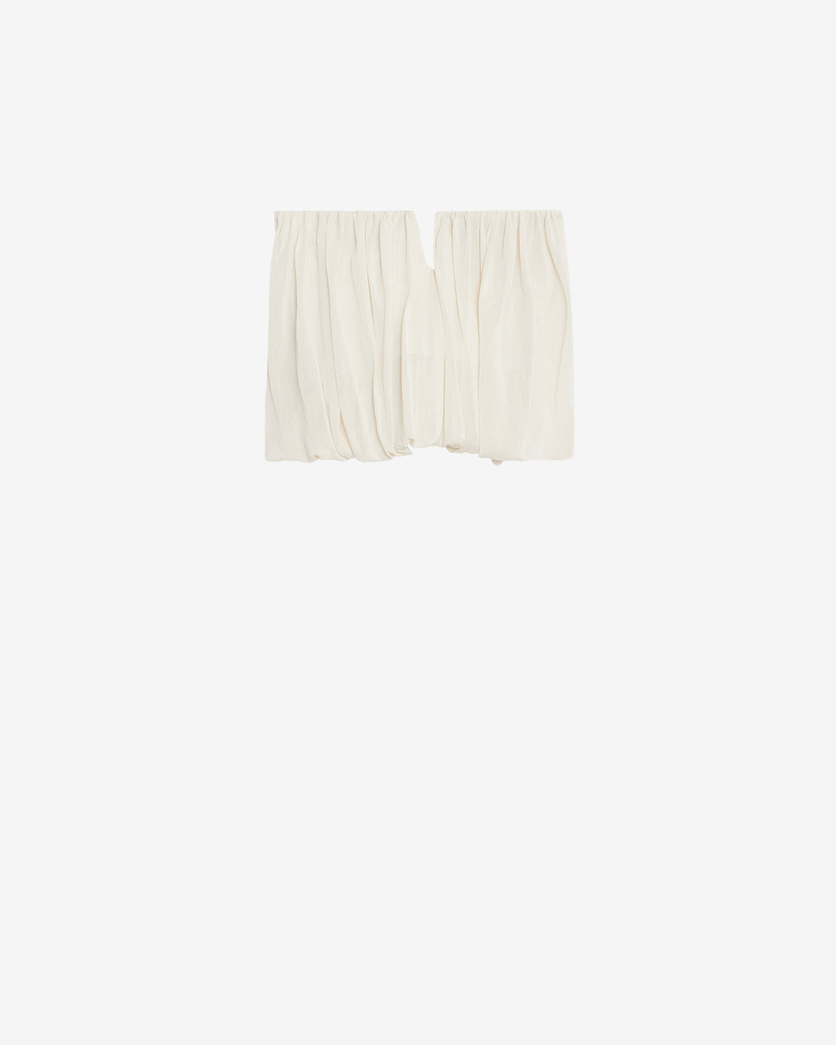 Bustier amalia en jersey drapé  - Écru - Woman - 1