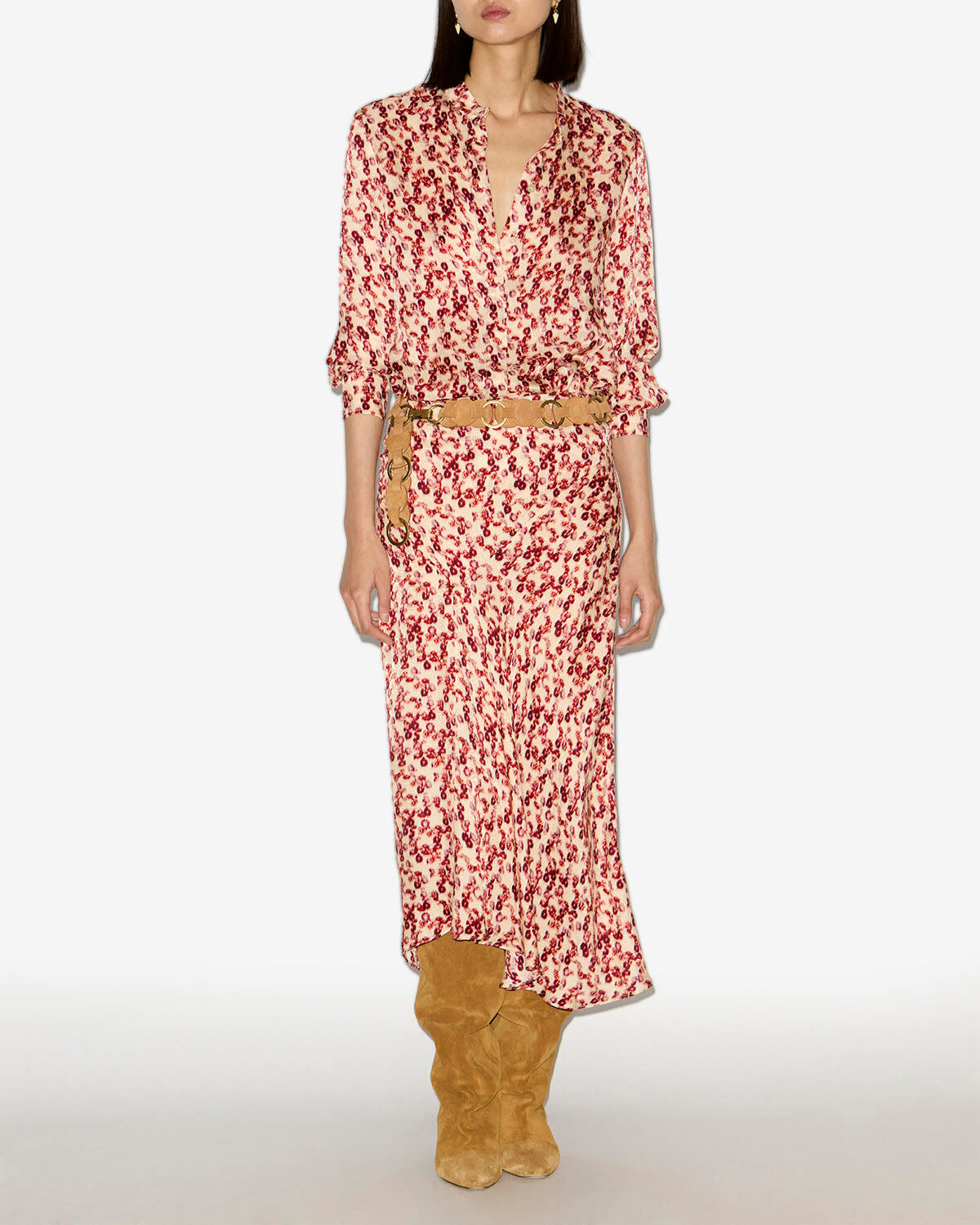 Falda lisanne Woman Garnet 4