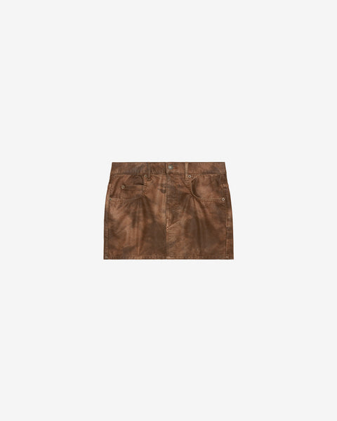 ISABEL MARANT カンティスシャシマキシトレス 【関税込】 KIMMY SKIRT Woman tabacco | ISABEL MARANT Official online store