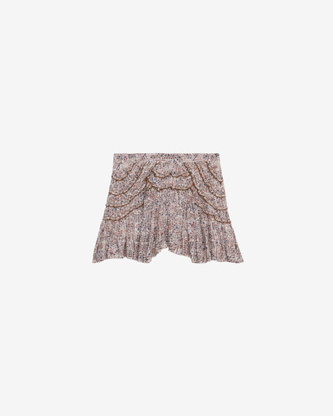 CEOLA SKIRT Woman ecru | ISABEL MARANT Official online store