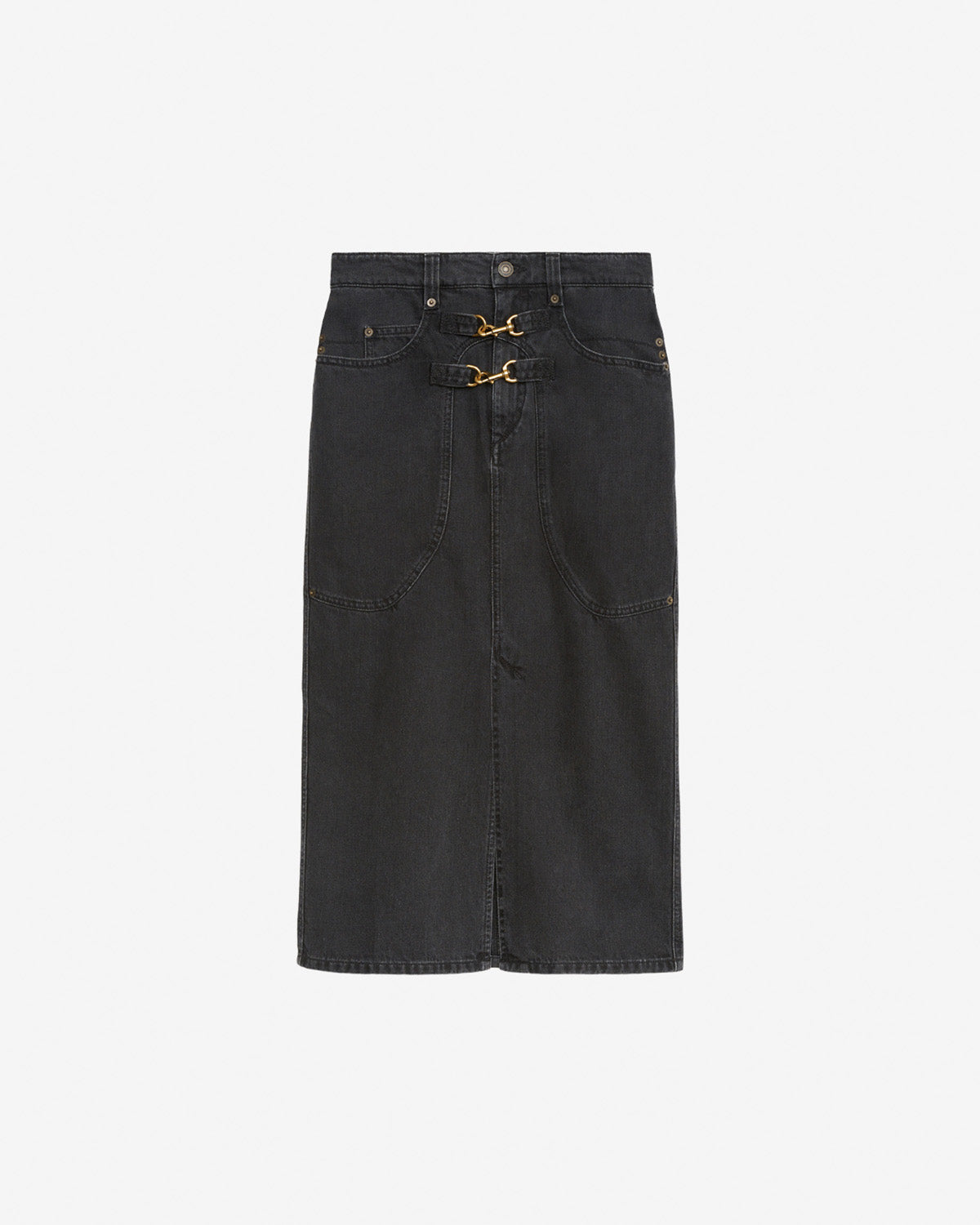 Falda pavina Woman Negro lavado 4