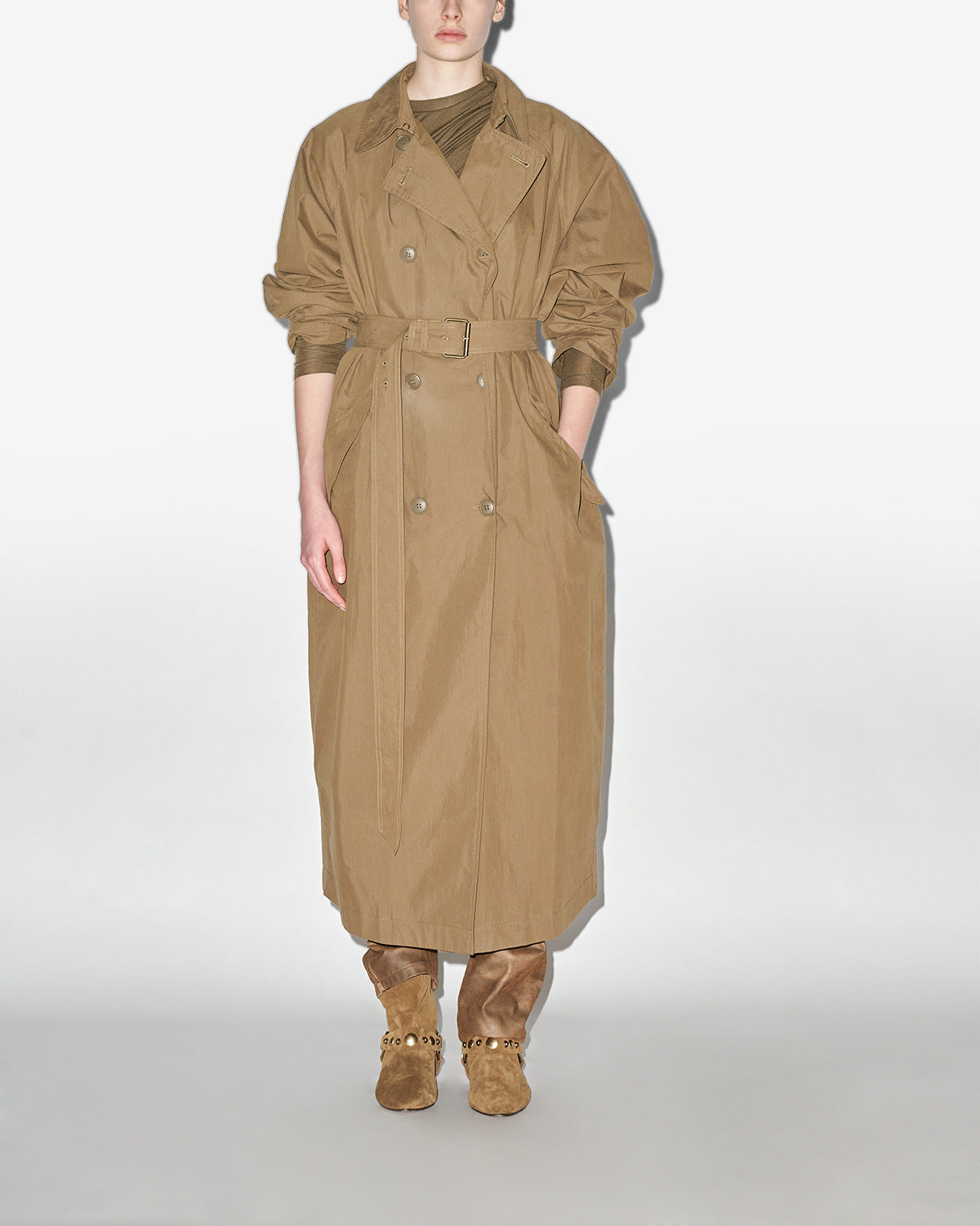 Cacilda coat Woman Khaki 1