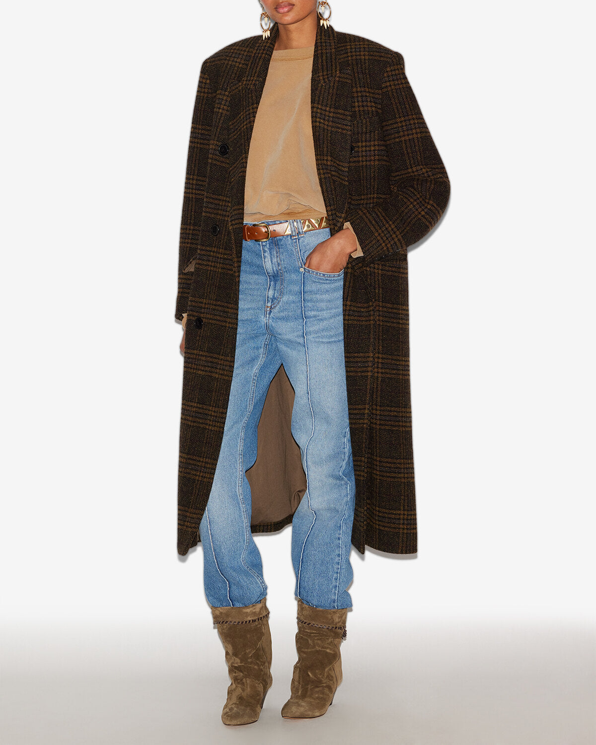 Lexana coat Woman Khaki 2