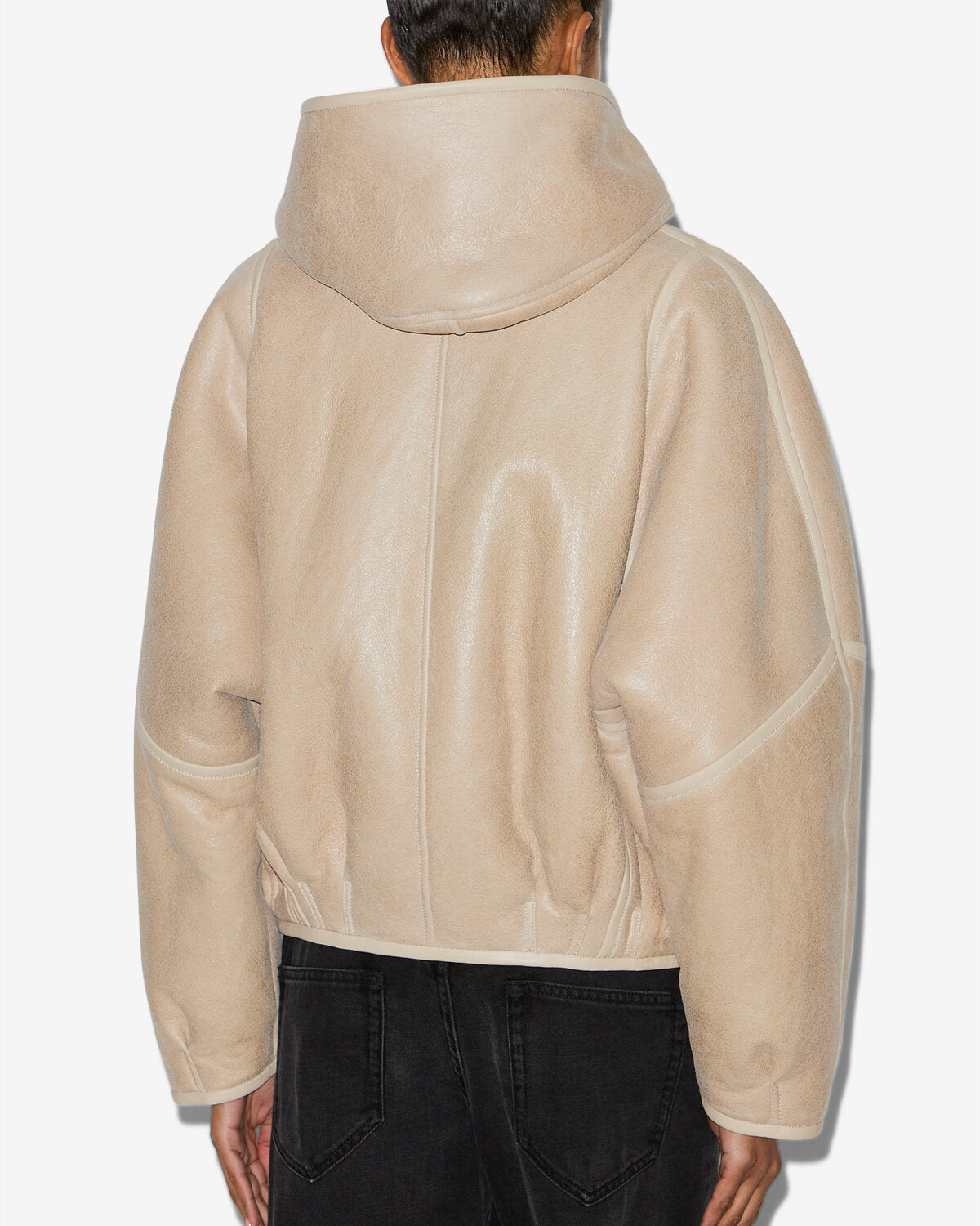 Abrigo amiel Woman Crudo 4