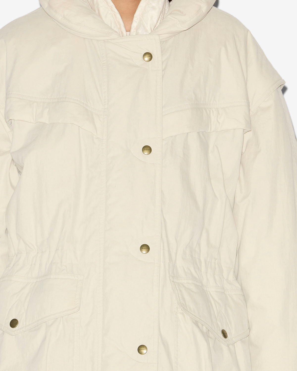 Damone coat Woman Ecru 4