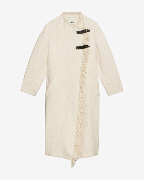 GAMEIA COAT Woman ecru | ISABEL MARANT Official online store