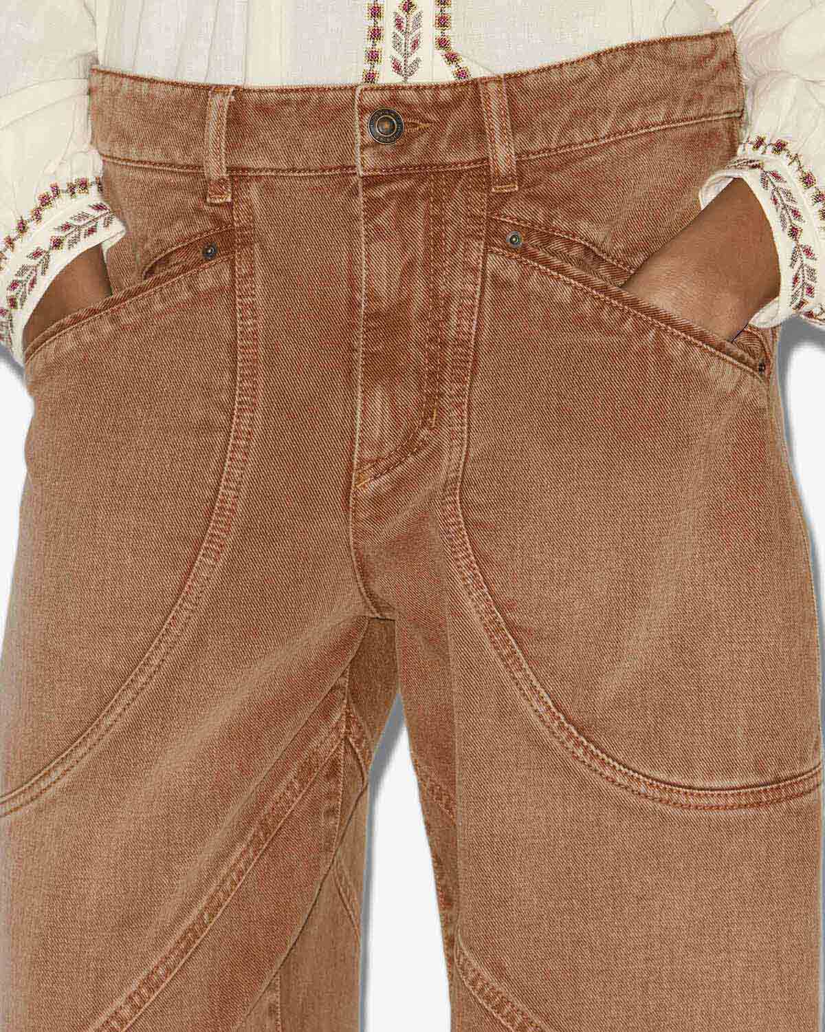 Pantalón catarina Woman Ochre 4