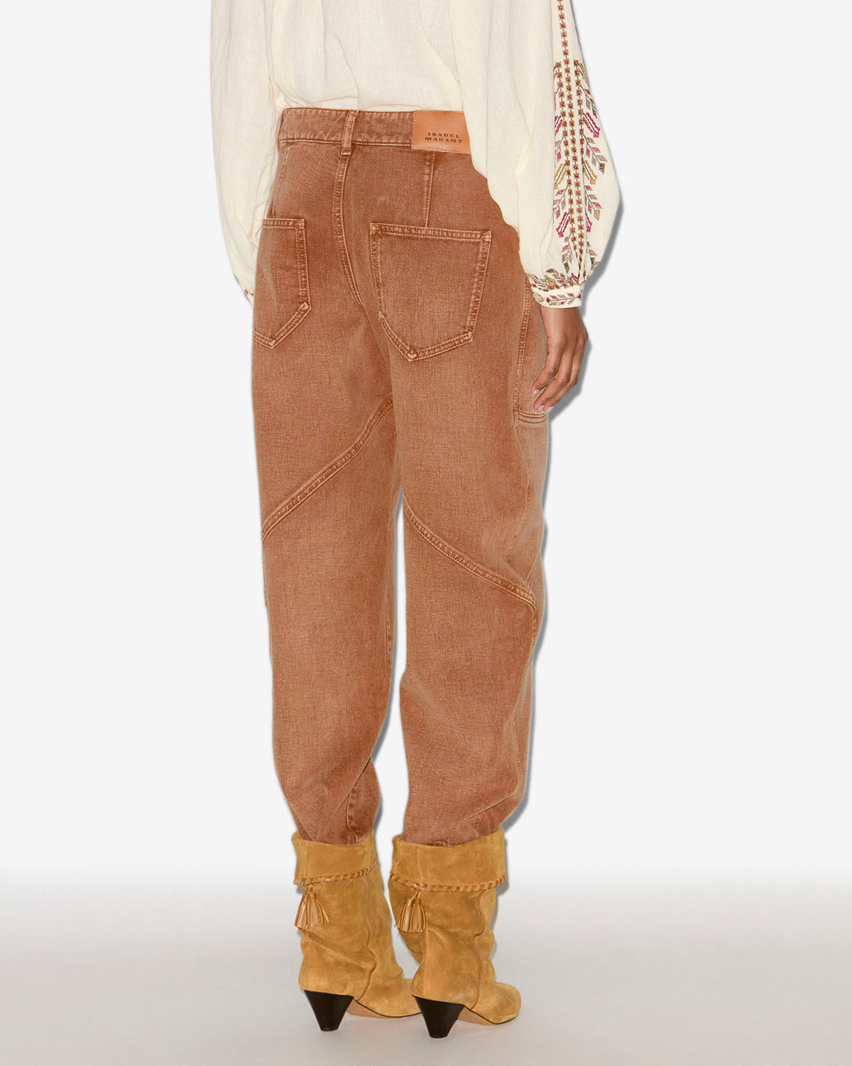 Pantalón catarina Woman Ochre 4