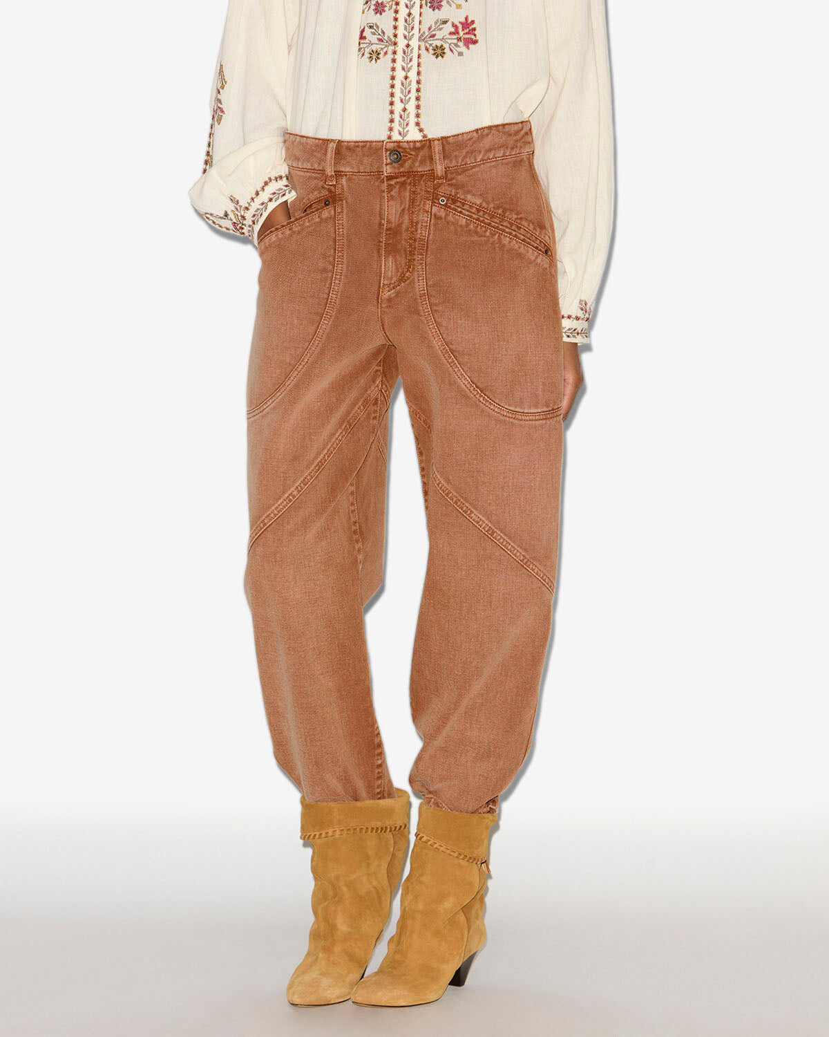 Pantalón catarina Woman Ochre 4