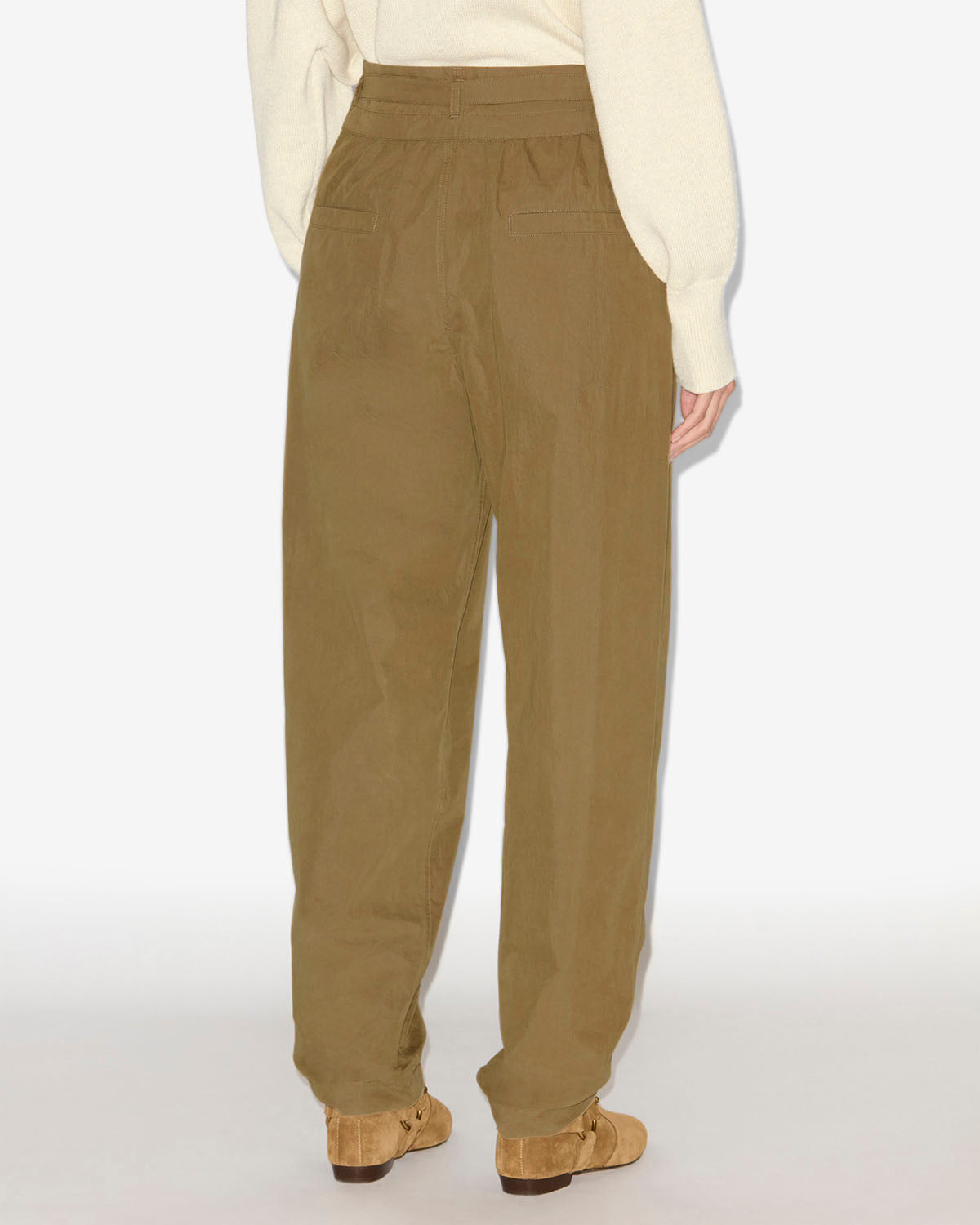 Celia pants Woman Khaki 4