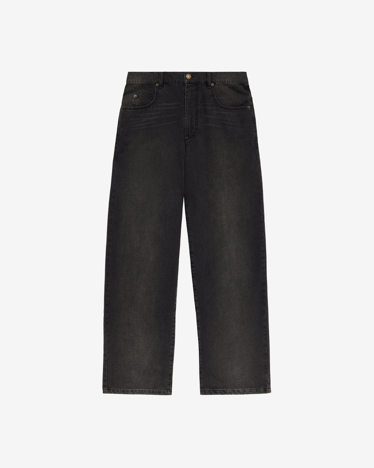 Jean jameson large en denim - Noir délavé - Man - 5