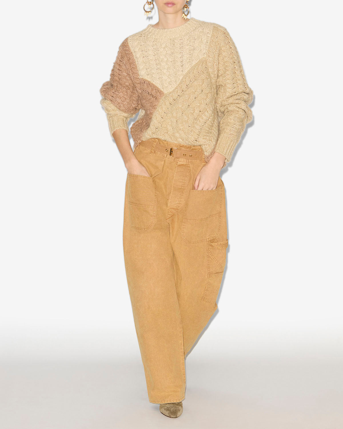 Mathilda pants Woman Bronze 4