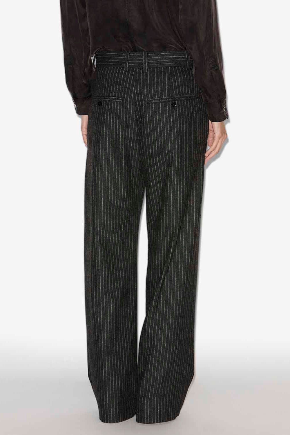 Lisetta wool suit pants - Anthracite - Woman - 5