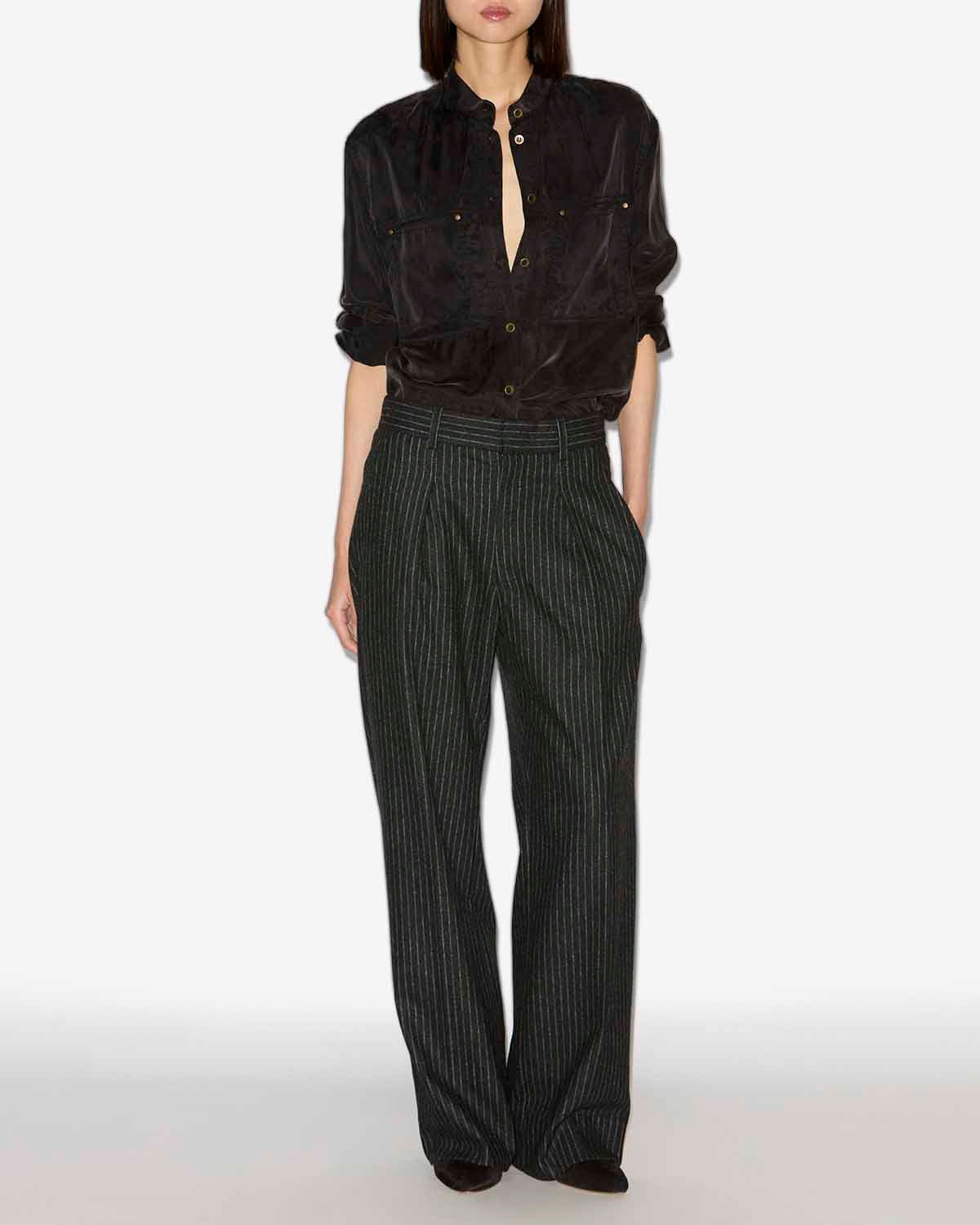 Lisetta pants Woman Anthracite 4