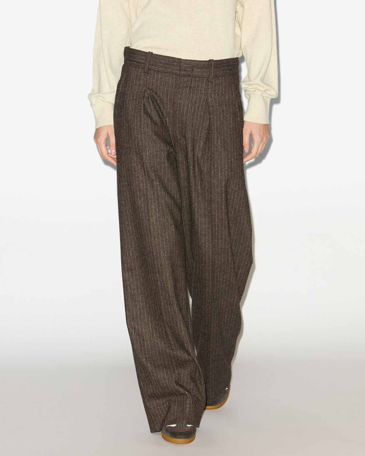 Lisetta pants Woman Dark bronze 5