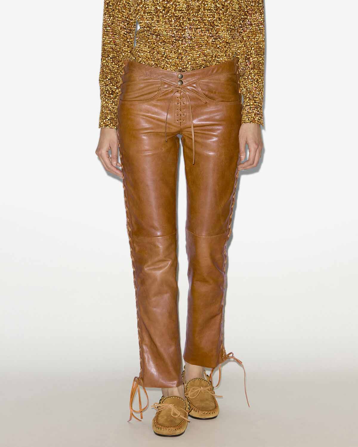 Pantalón cyerra Woman Cognac 5