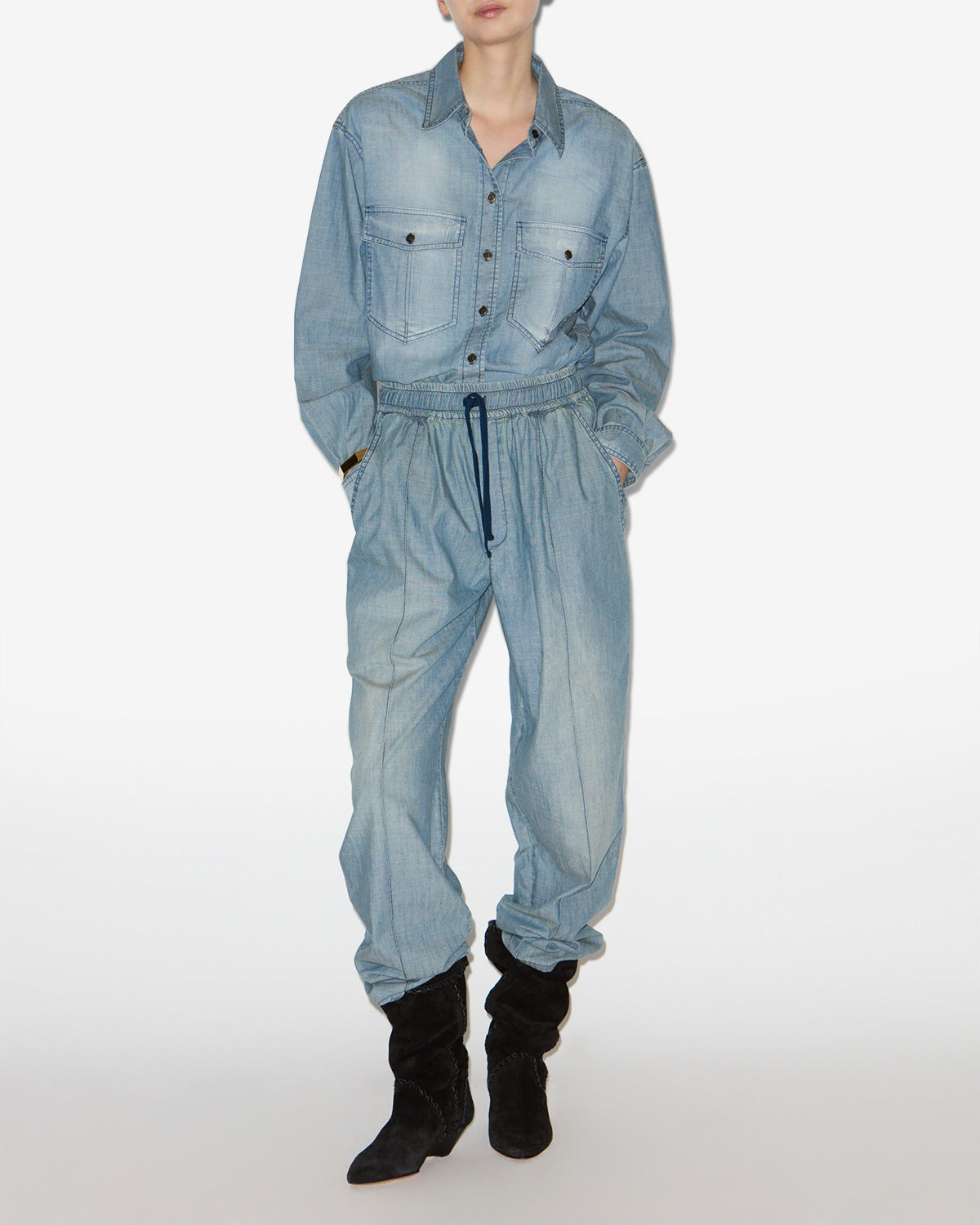 Hose catalia Woman Blau 4