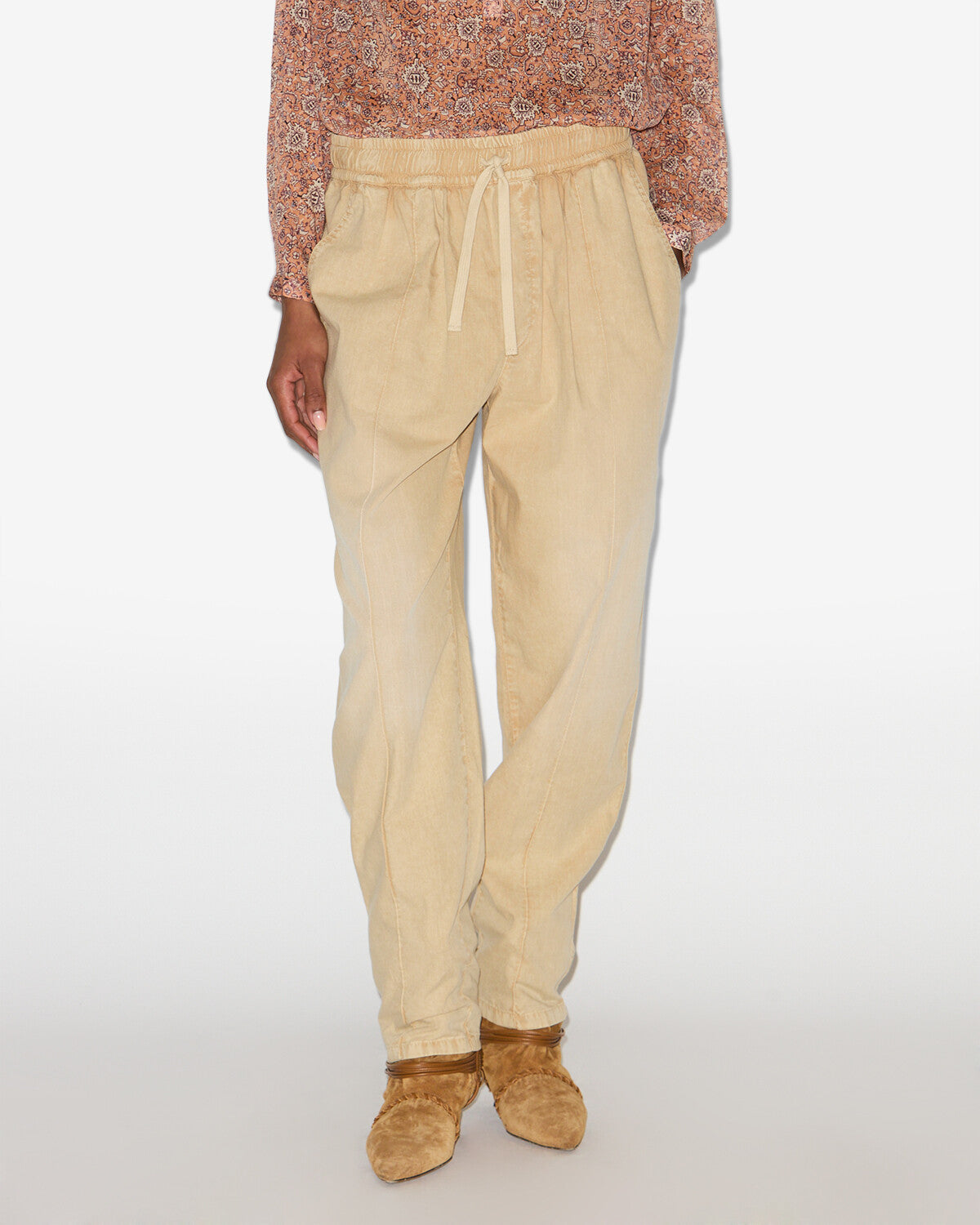 Hose catalia Woman Beige 4