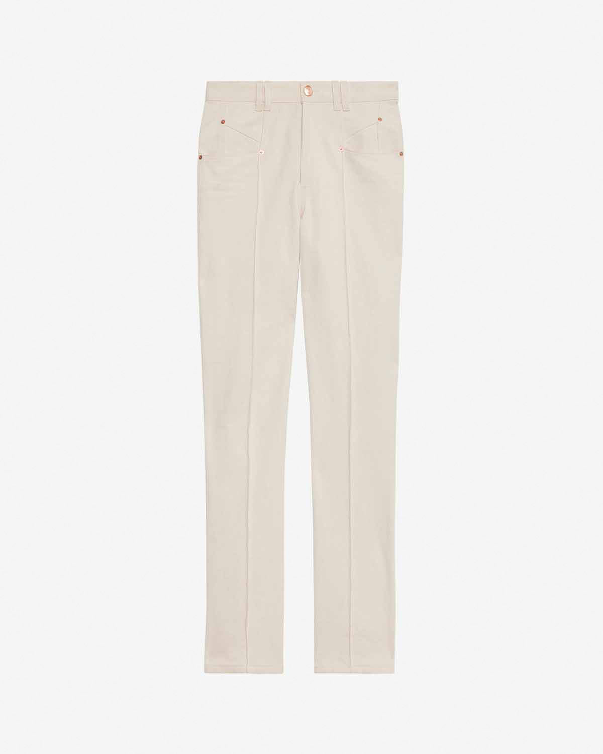 Lirokae denim jeans - Ecru - Woman - 5