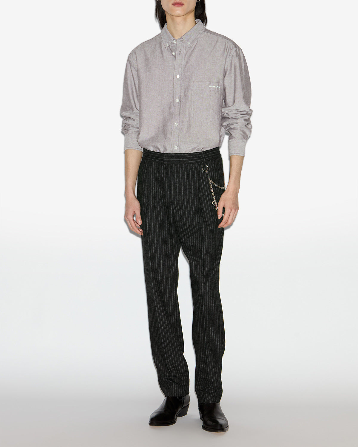 Flavien 팬츠 Man Anthracite 4