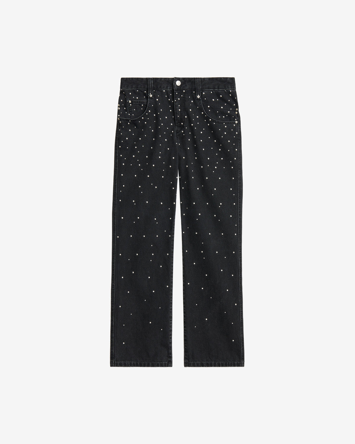パンツ ODOR Cris studded pants BRINSA PANTS Woman black | ISABEL MARANT Official online store