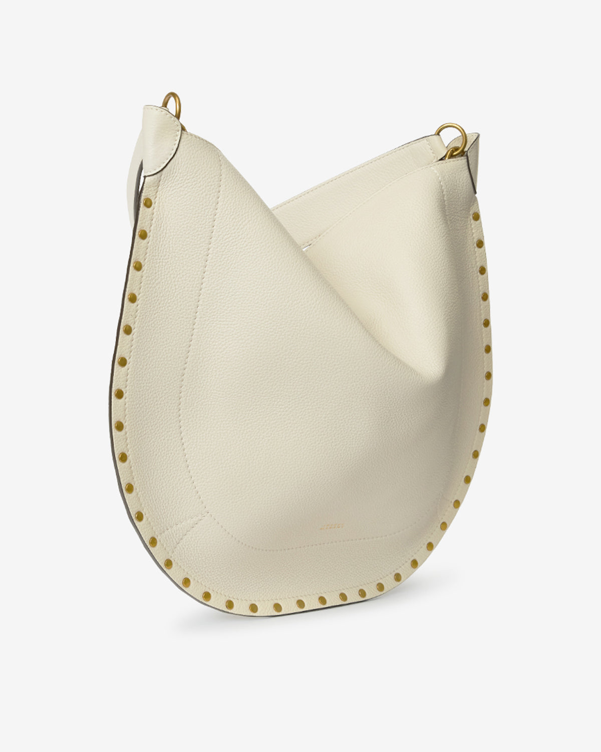 OSKAN HOBO SOFT SHOULDER BAG Woman chalk | ISABEL MARANT Official