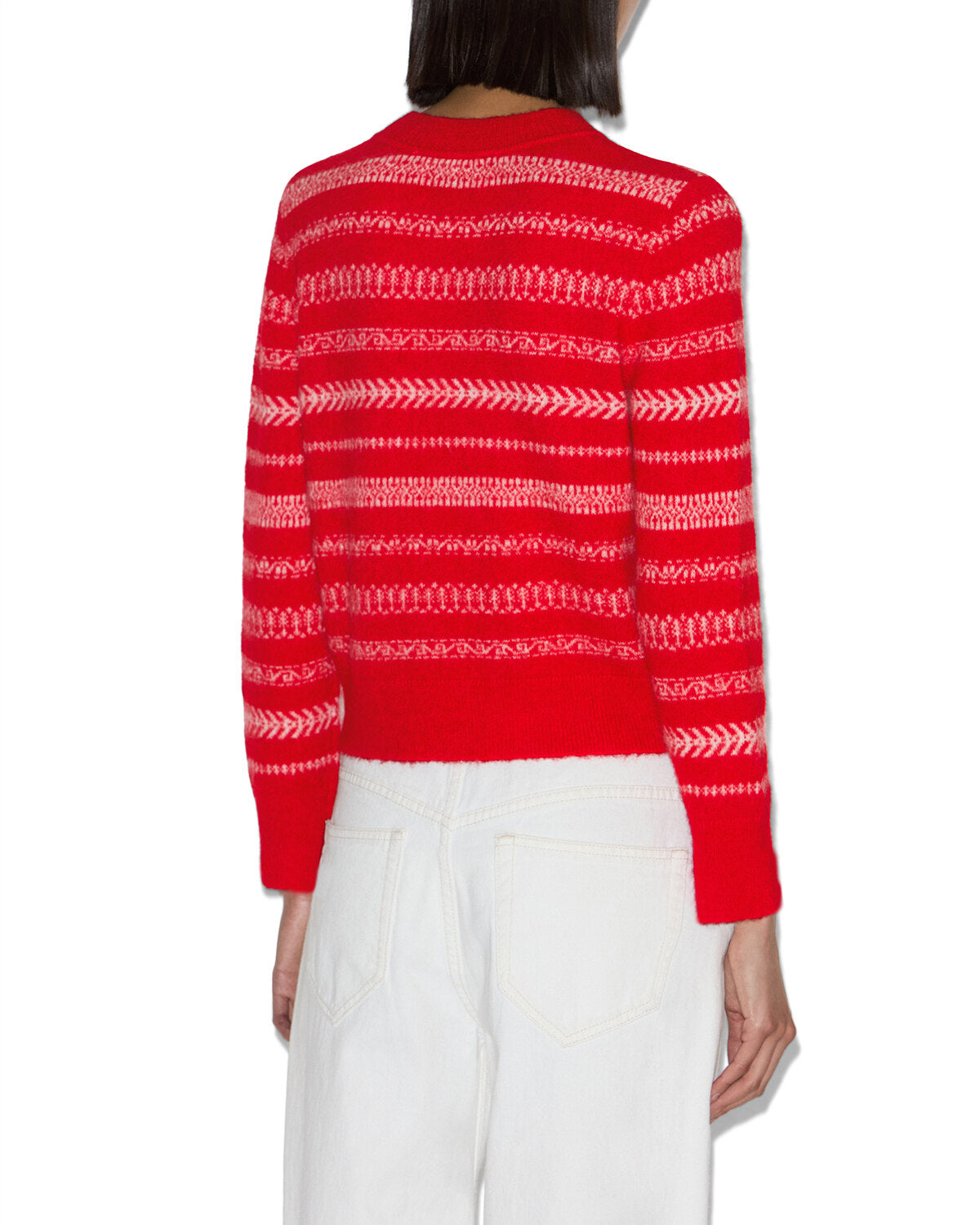 AMITY SWEATER Woman red | ISABEL MARANT Official online store
