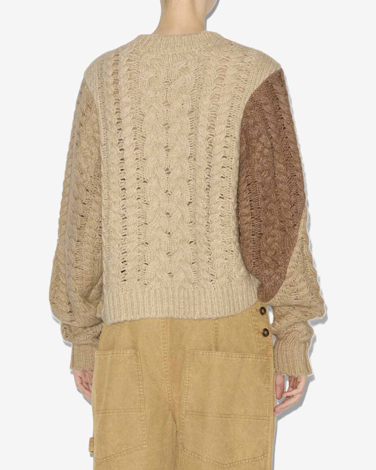 Maglione daryl in patchwork - Beige - Woman - 4