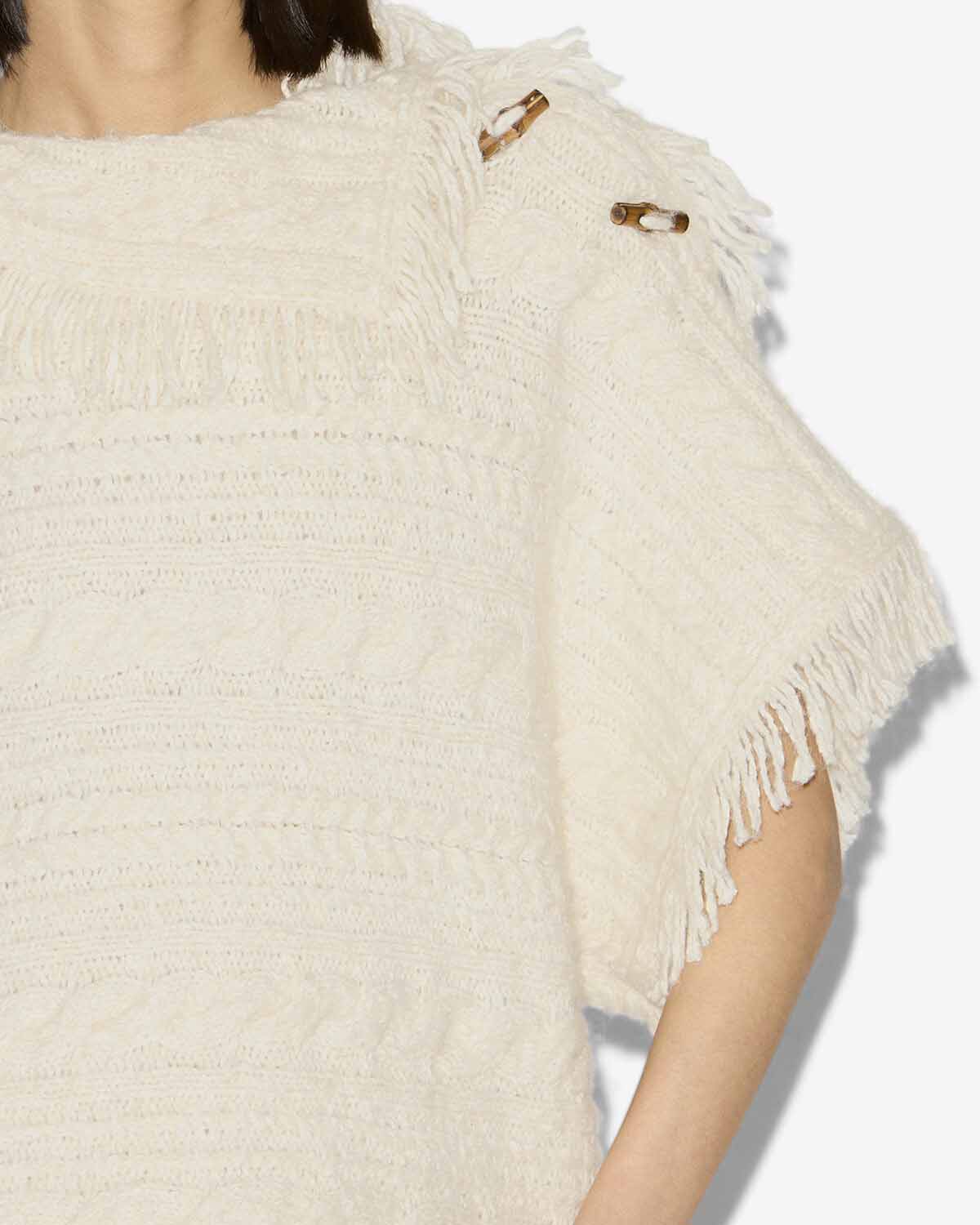 Maglione blanche Woman Ecru 2