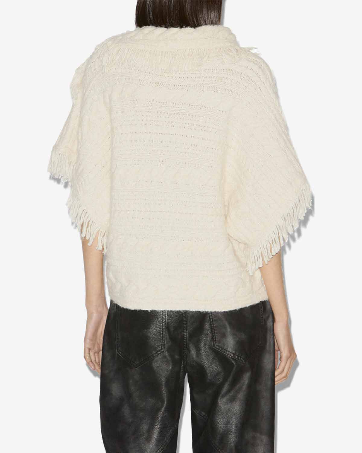 Maglione blanche Woman Ecru 3