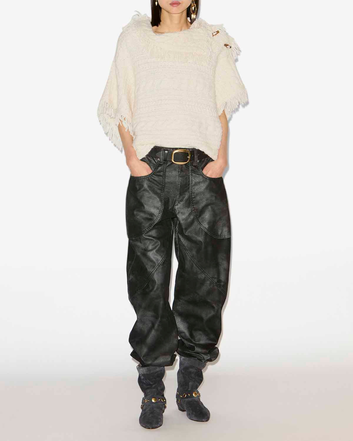 Maglione blanche Woman Ecru 4