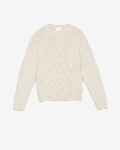 HAROLD SWEATER Man ecru | ISABEL MARANT Official online store