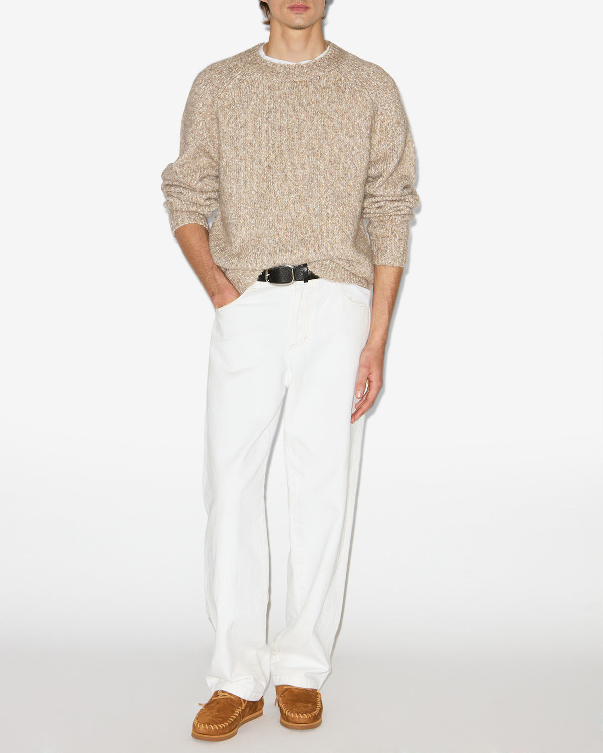Hanori sweater Man Taupe 4