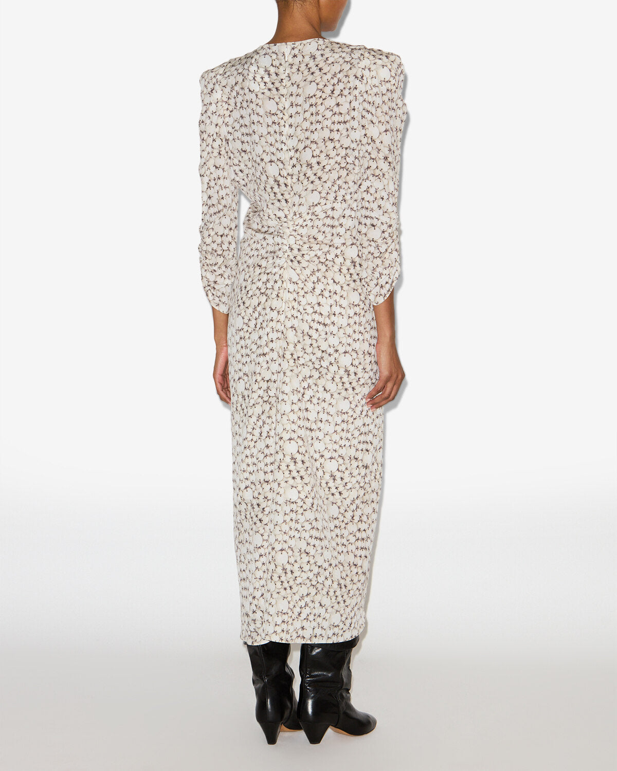 Robe albini Woman Écru 1
