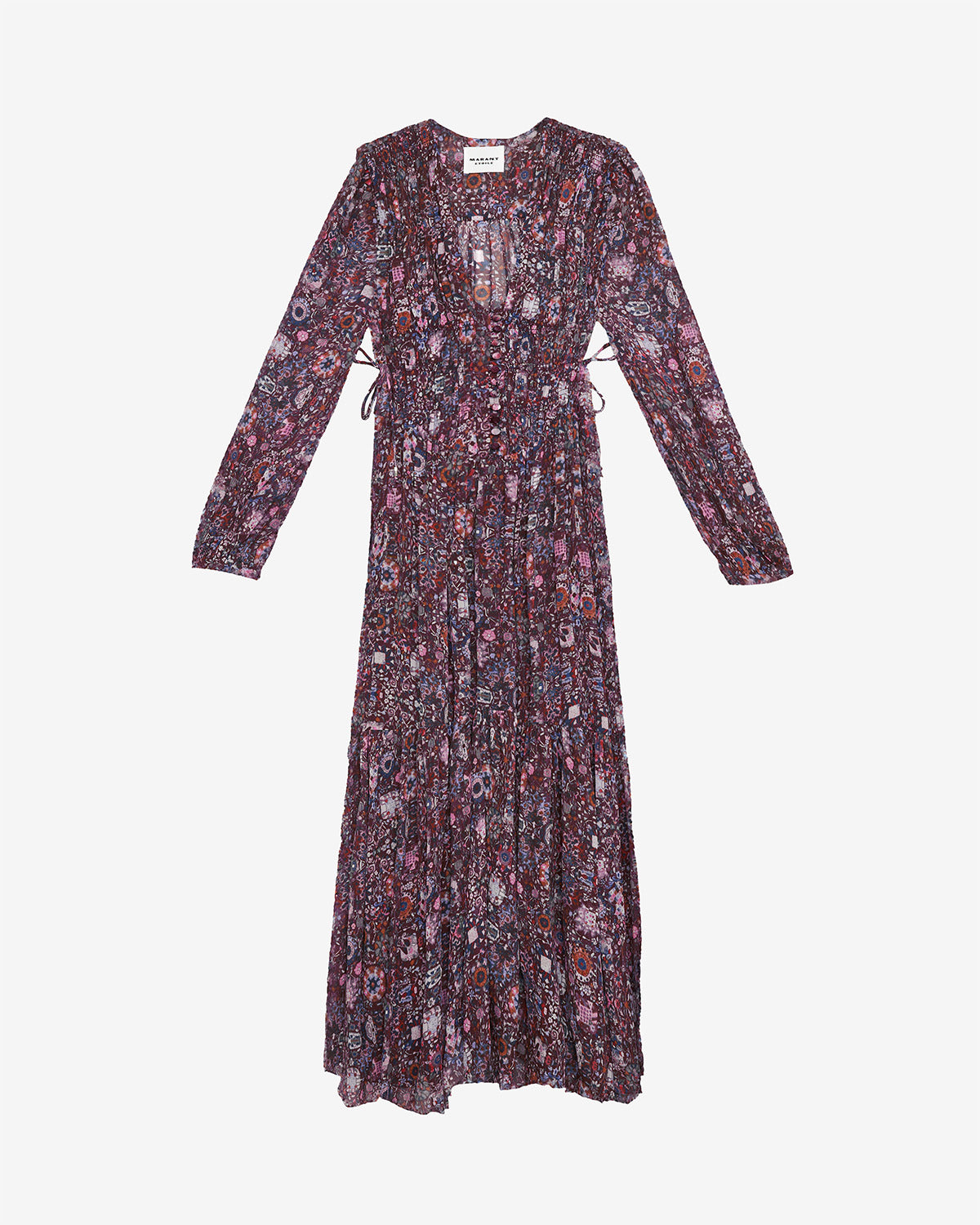 Vestido briane Woman Plum 