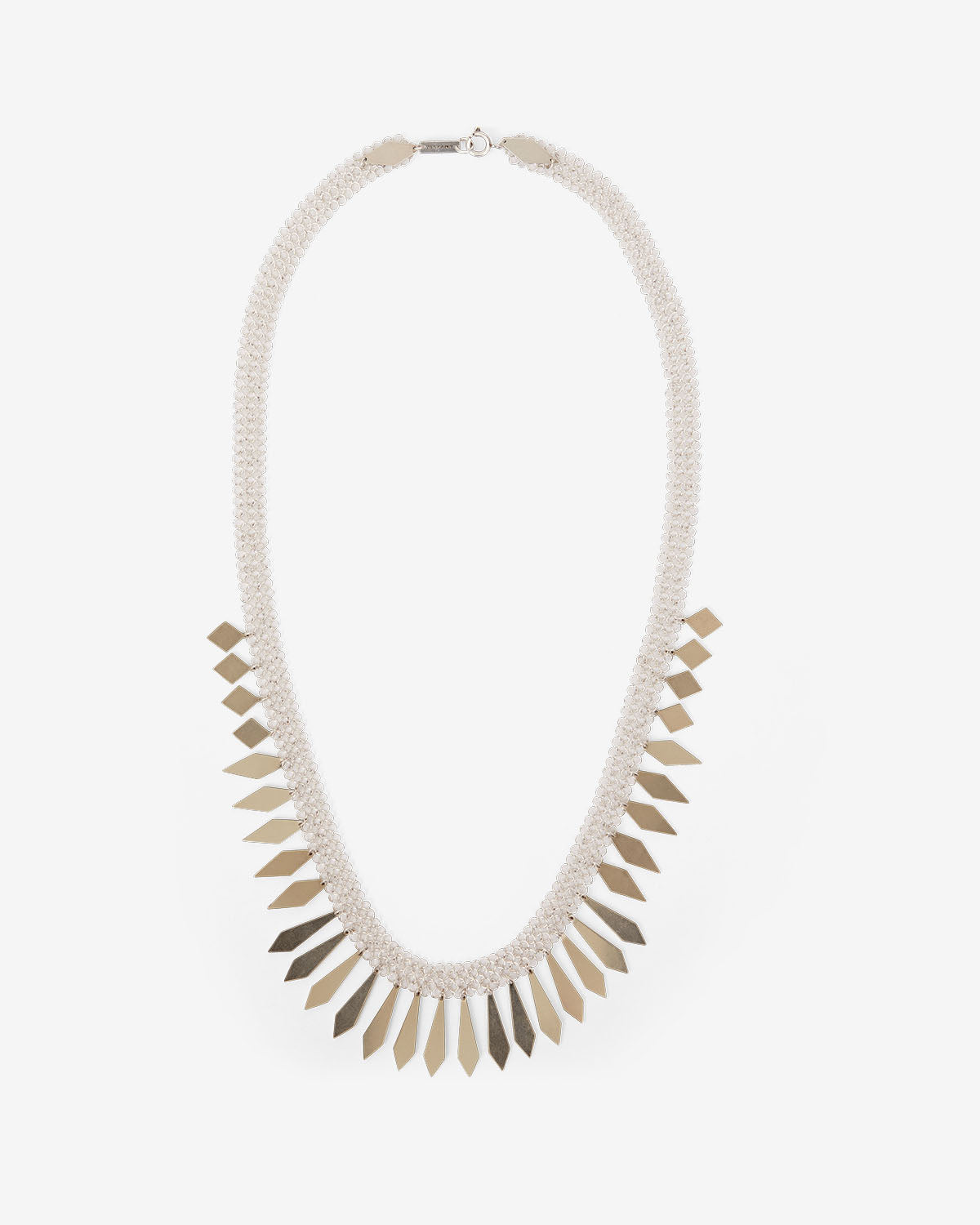 Collana lunga edwin Man Argento 1