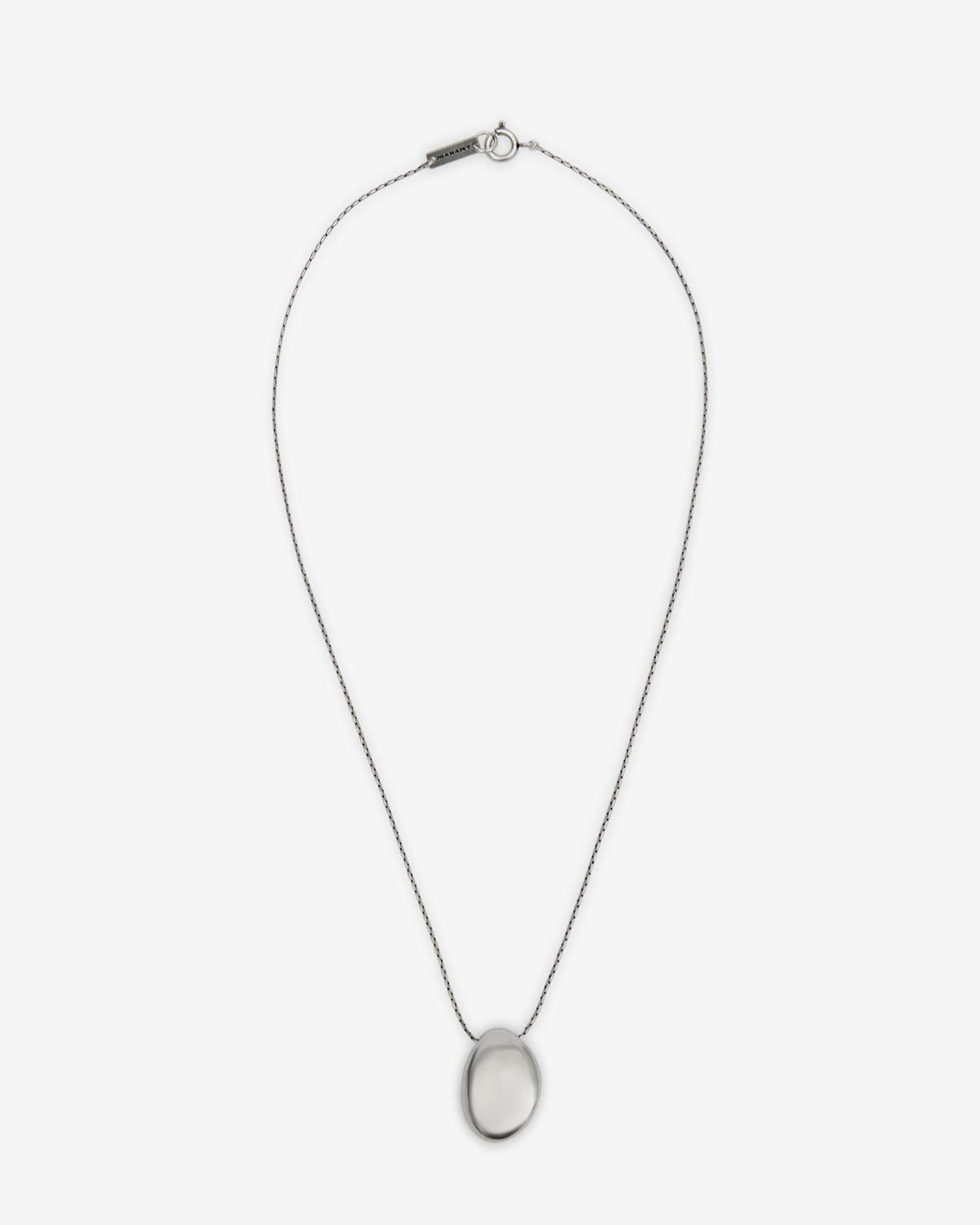 Elliot バッファローホーン ロングネックレス - Ecru-silver - Man - 1