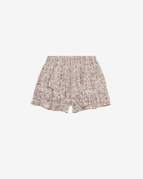 muguet ミュゲ frill knit short pants ivory JOCADIA SHORTS Woman ecru | ISABEL MARANT Official online store