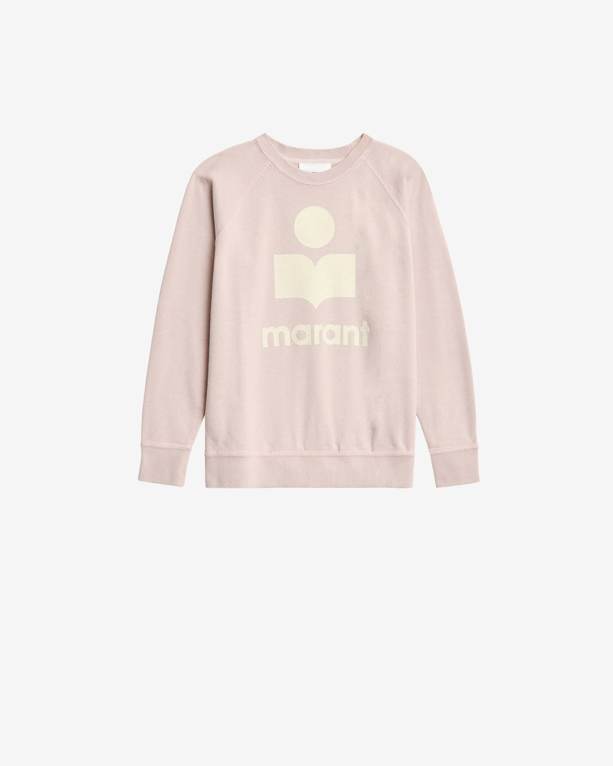 Sudadera millyny de algodón con logotipo - Light pink-ecru - Woman - 5